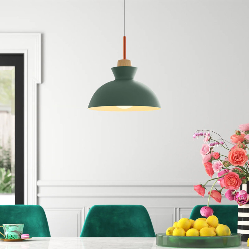 AllModern Ozma Dimmable Dome Single Light Pendant & Reviews | Joss